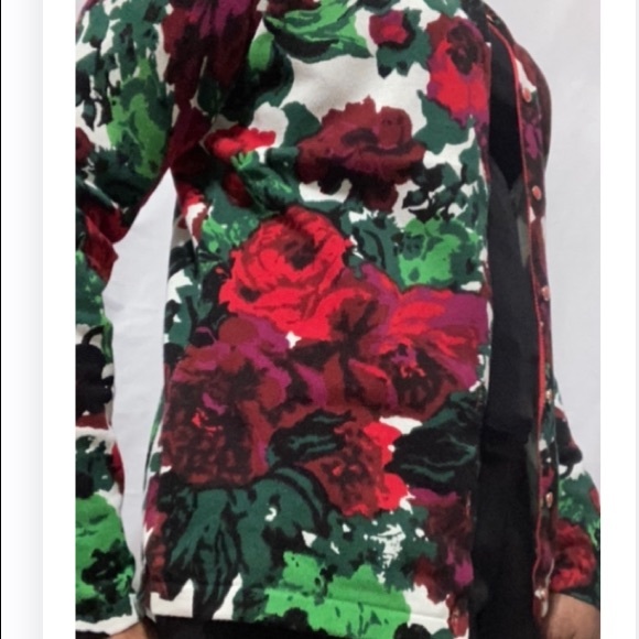 Floral Cardigan by Isaac Mizrahi. - Picture 6 of 7